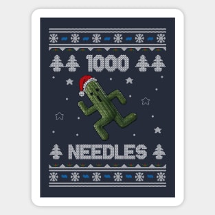 Final Fantasy Cactuar 1000 Needles Christmas Magnet